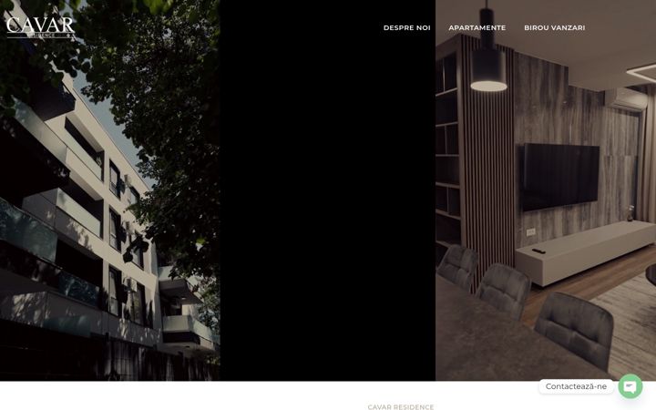 Screenshot of cavarresidence.ro