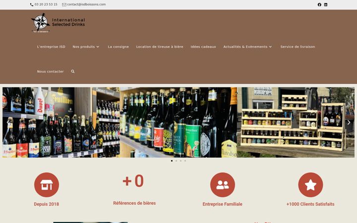 Screenshot van cave-isd.fr