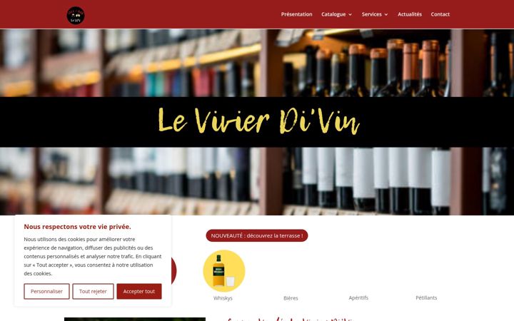 Screenshot του cave-levivierdivin.fr