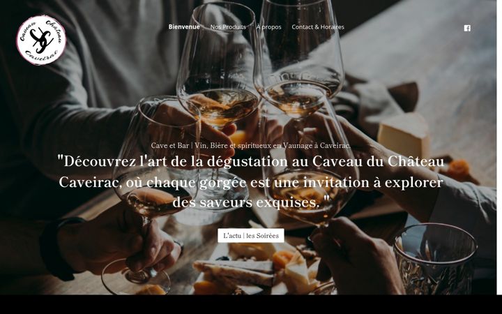 Screenshot of caveaudes3c.fr