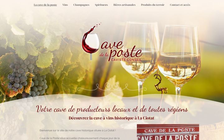 Screenshot of cavedelaposte.fr