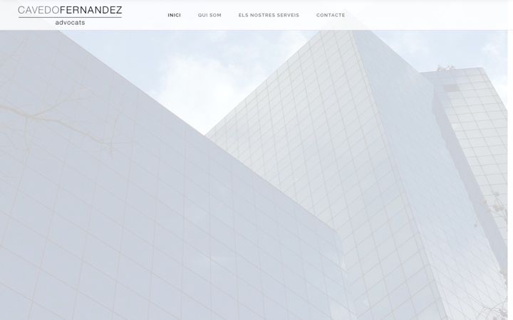 Screenshot of cavedo-fernandez.com