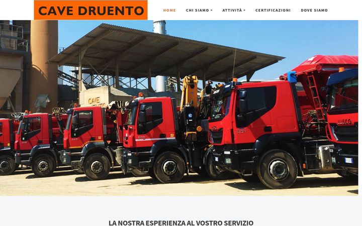 Screenshot of cavedruento.it