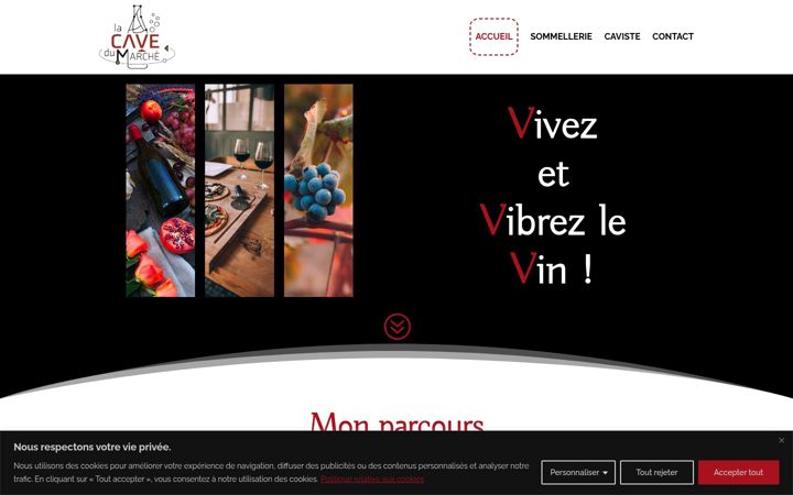 Screenshot του cavedumarche38.fr