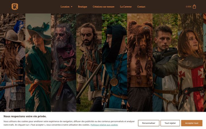 Screenshot του caverne-de-ragg.fr