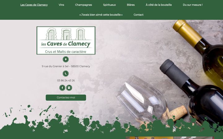 Screenshot of caves-clamecy.com