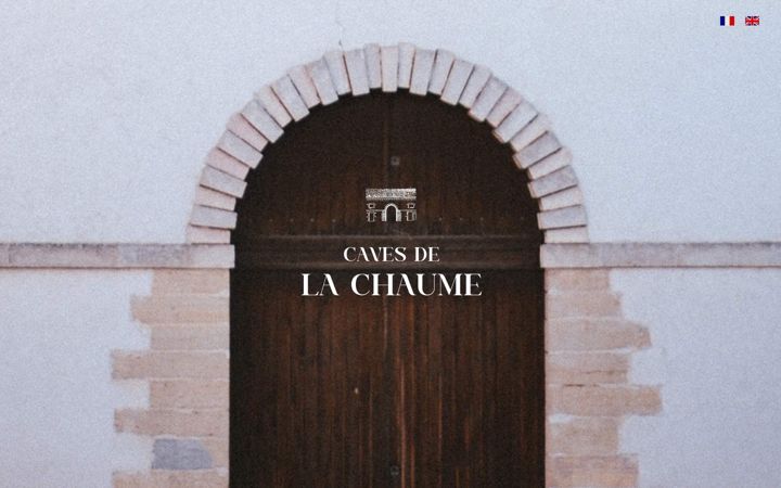 Screenshot of cavesdelachaume.fr