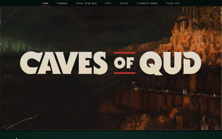 Snímek obrazovky cavesofqud.com