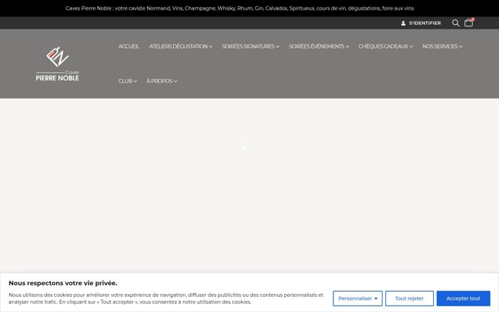 Screenshot του cavespierrenoble.fr