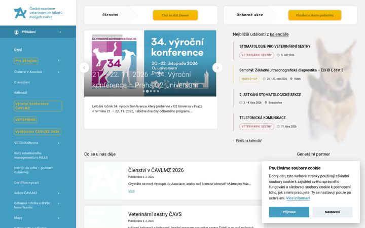 Screenshot of cavlmz.cz