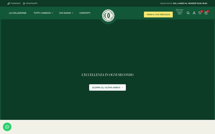 Screenshot of cavourorologi.it