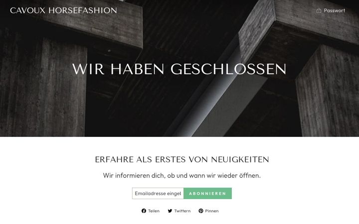 Screenshot of cavoux.de