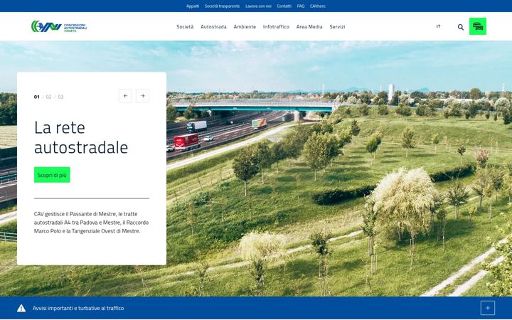 Screenshot of cavspa.it