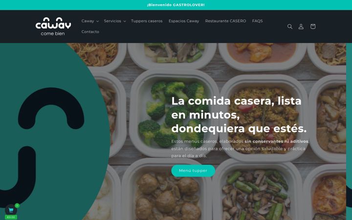 Screenshot of caway.es