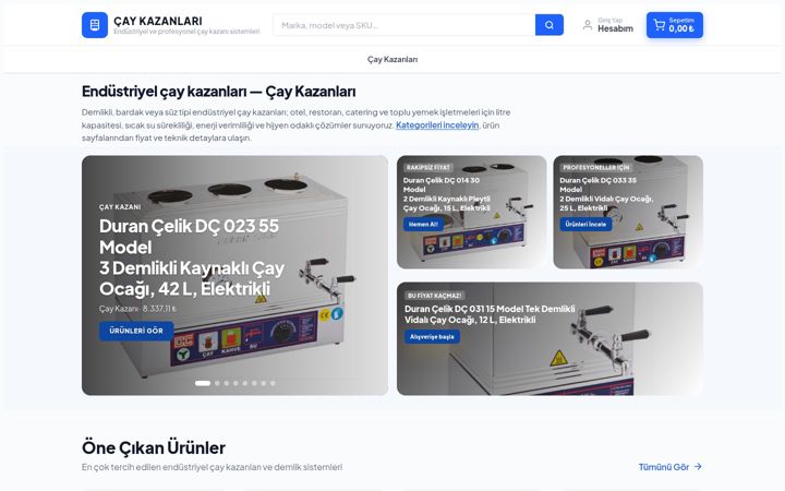 Screenshot of cay-kazani.site