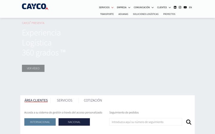 Screenshot of cayco.es