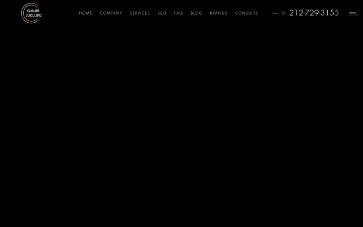 Screenshot of caymana.com