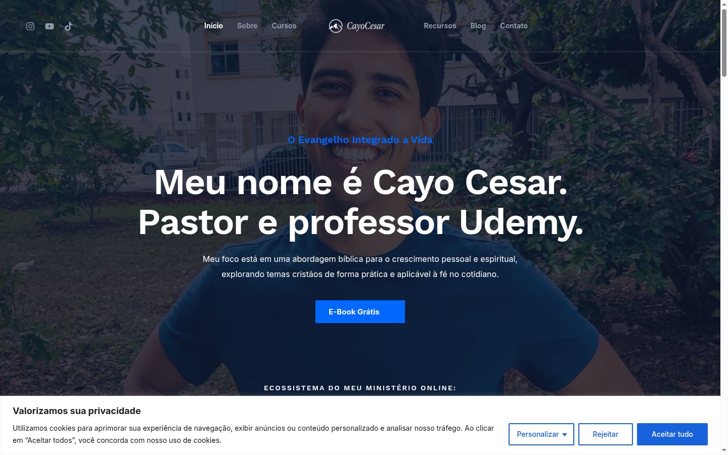Zrzut ekranu banera zgody wyświetlanego przed jakąkolwiek interakcją