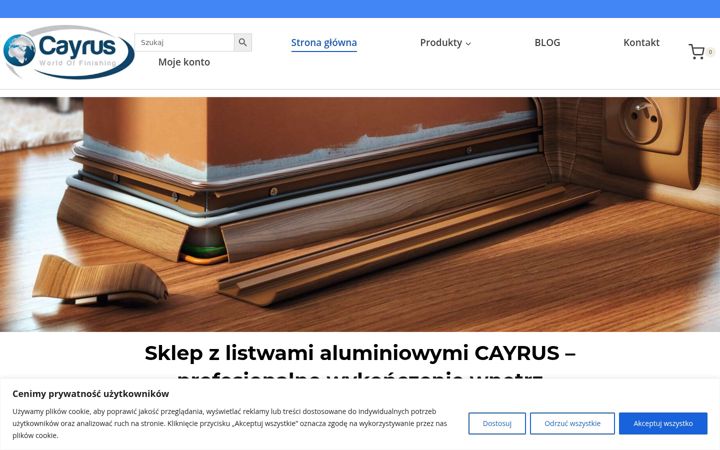 Screenshot of cayrus.pl