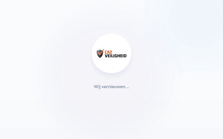 Screenshot of caz-veiligheid.nl