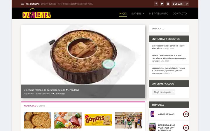 Screenshot of cazaclientes.es