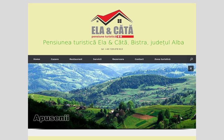 Captura de pantalla de cazarebistra.ro