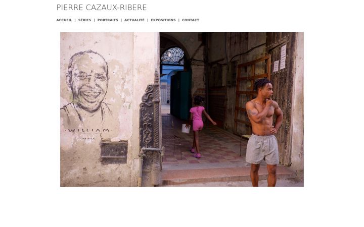 Screenshot of cazauxribere.com