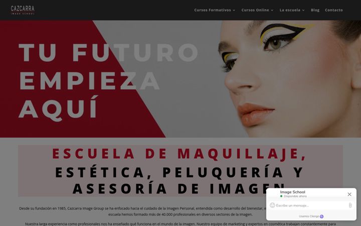 Screenshot of cazcarra.com