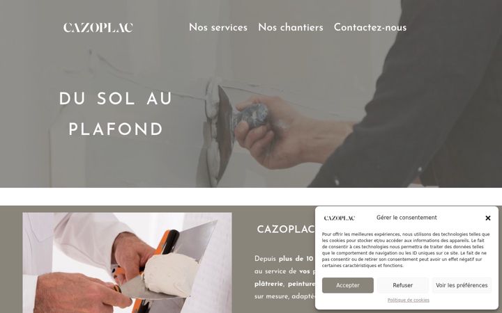 Screenshot του cazoplac.fr