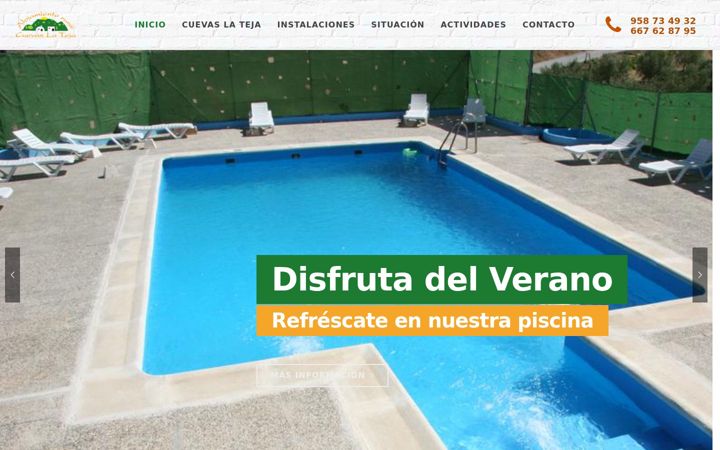 Screenshot of cazorla-sur.com