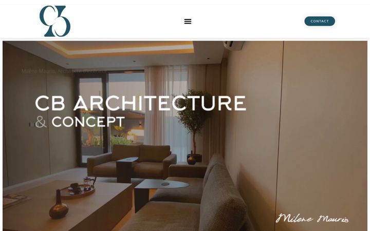 Screenshot of cb-architecture-concept.fr