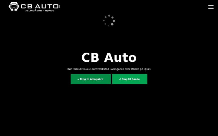 Screenshot of cb-auto.dk