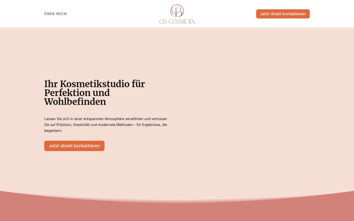 Screenshot of cb-cosmetix.de