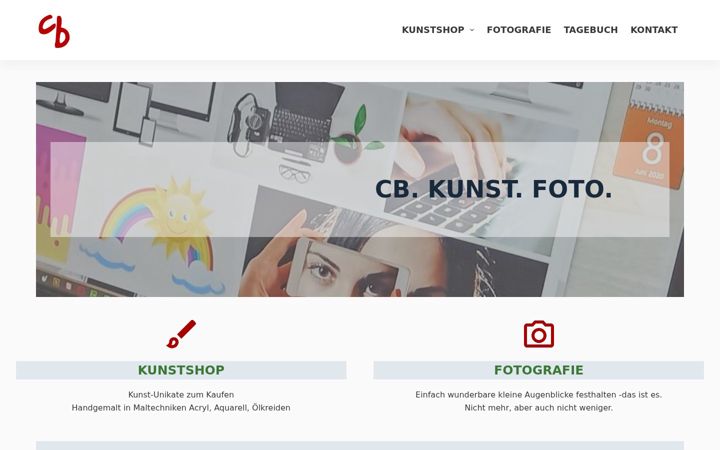 Skærmbillede af cb-creative.de