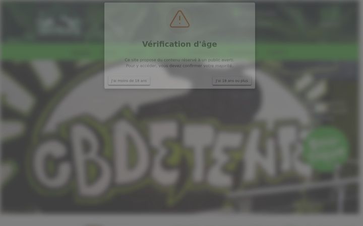 Skærmbillede af cb-detente.fr