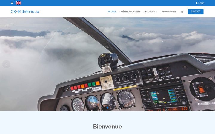 Screenshot of cb-ir-theorique.com