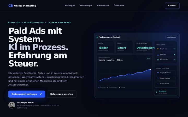 Screenshot of cb-onlinemarketing.de