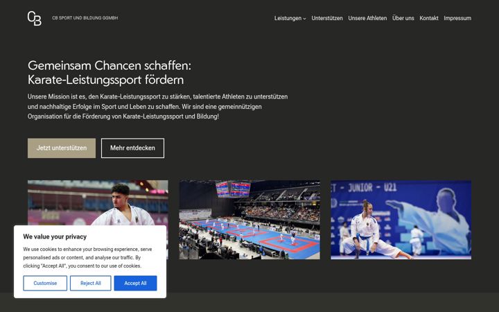Screenshot of cb-sport-bildung.org