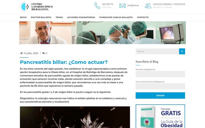 Screenshot of cballesta.com