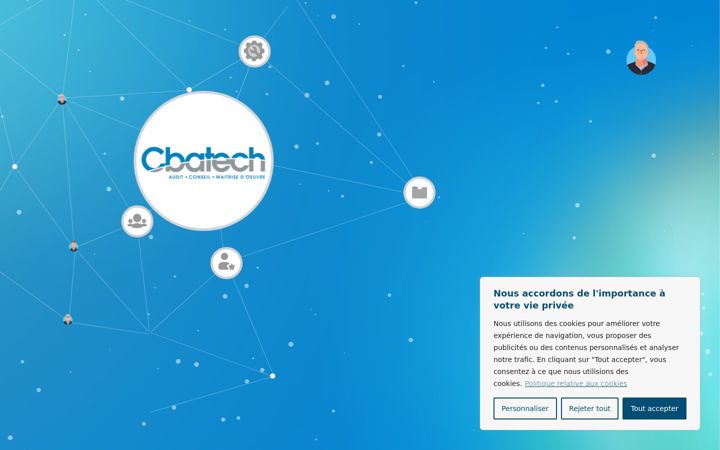 Skærmbillede af cbatech.fr