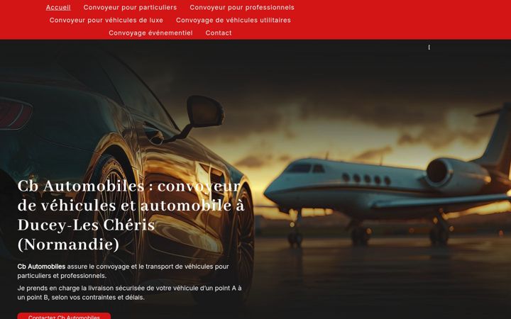 Screenshot of cbautomobiles.fr