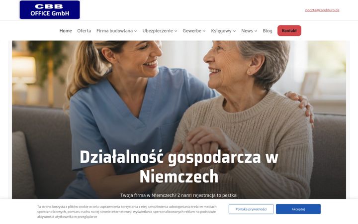Screenshot of cbb-office.eu