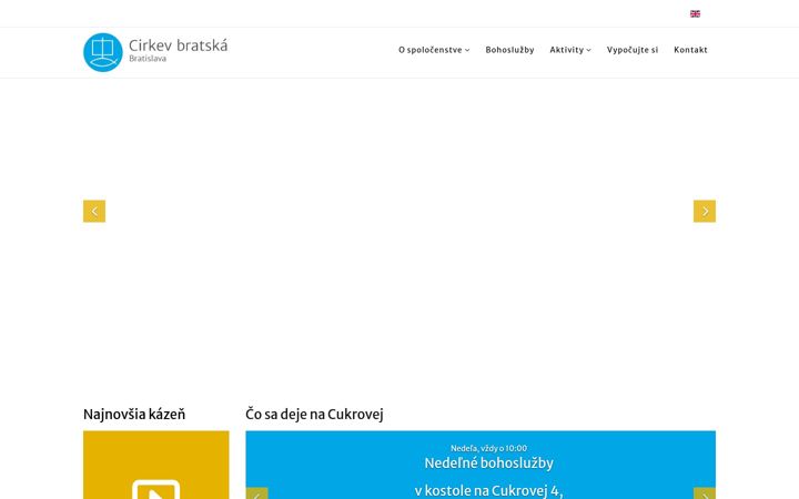 Screenshot of cbba.sk