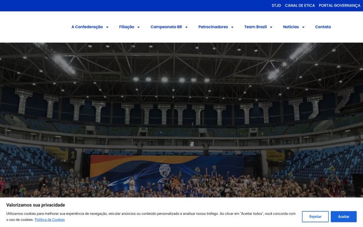 Screenshot of cbcd.esp.br