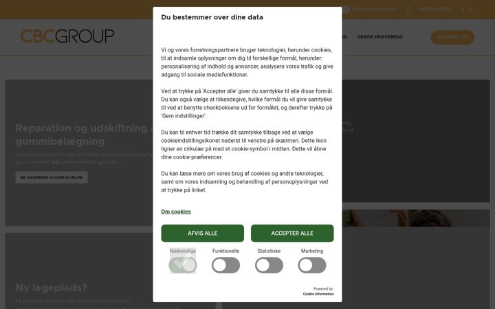 Screenshot of cbcgroup.dk