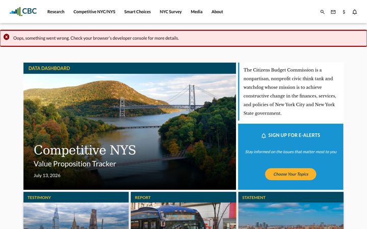 Screenshot of cbcny.org