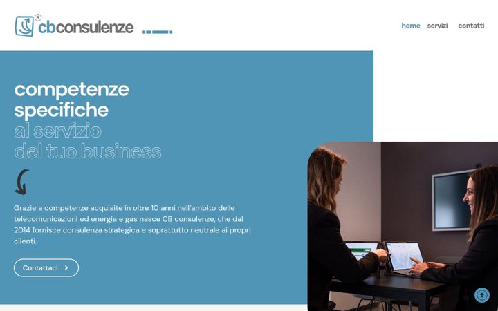 Zrzut ekranu cbconsulenze.it