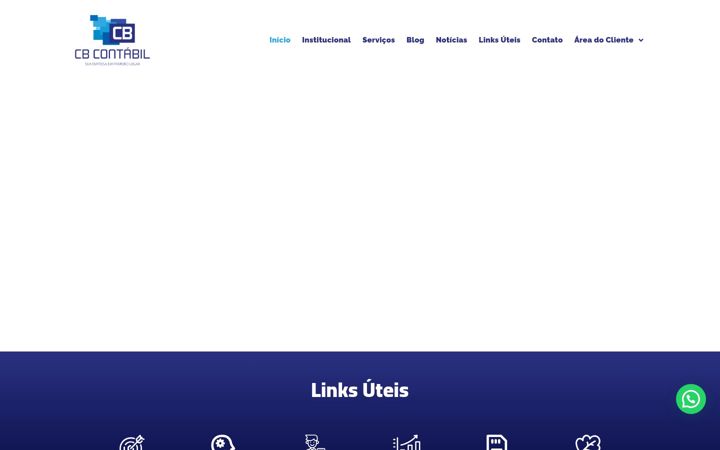 Screenshot von cbcontabil.com.br