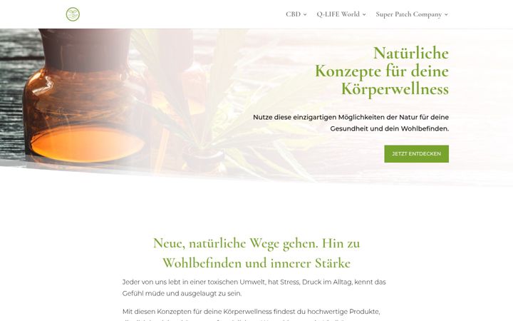 Screenshot of cbd-naturkosmetik.shop
