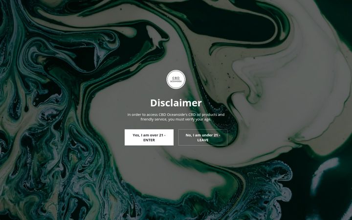 Screenshot of cbd-oceanside.com